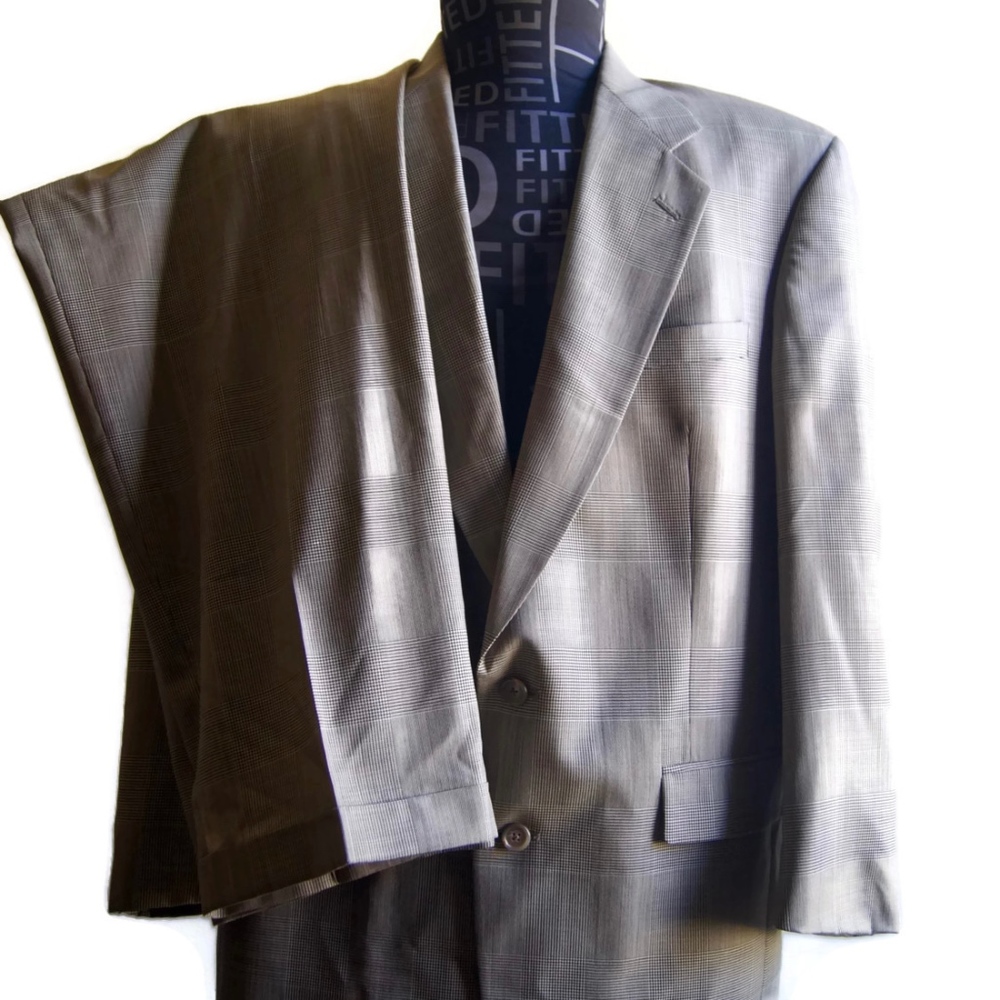 2 Pc Vintage Austin Reed PLAID Retro Suit